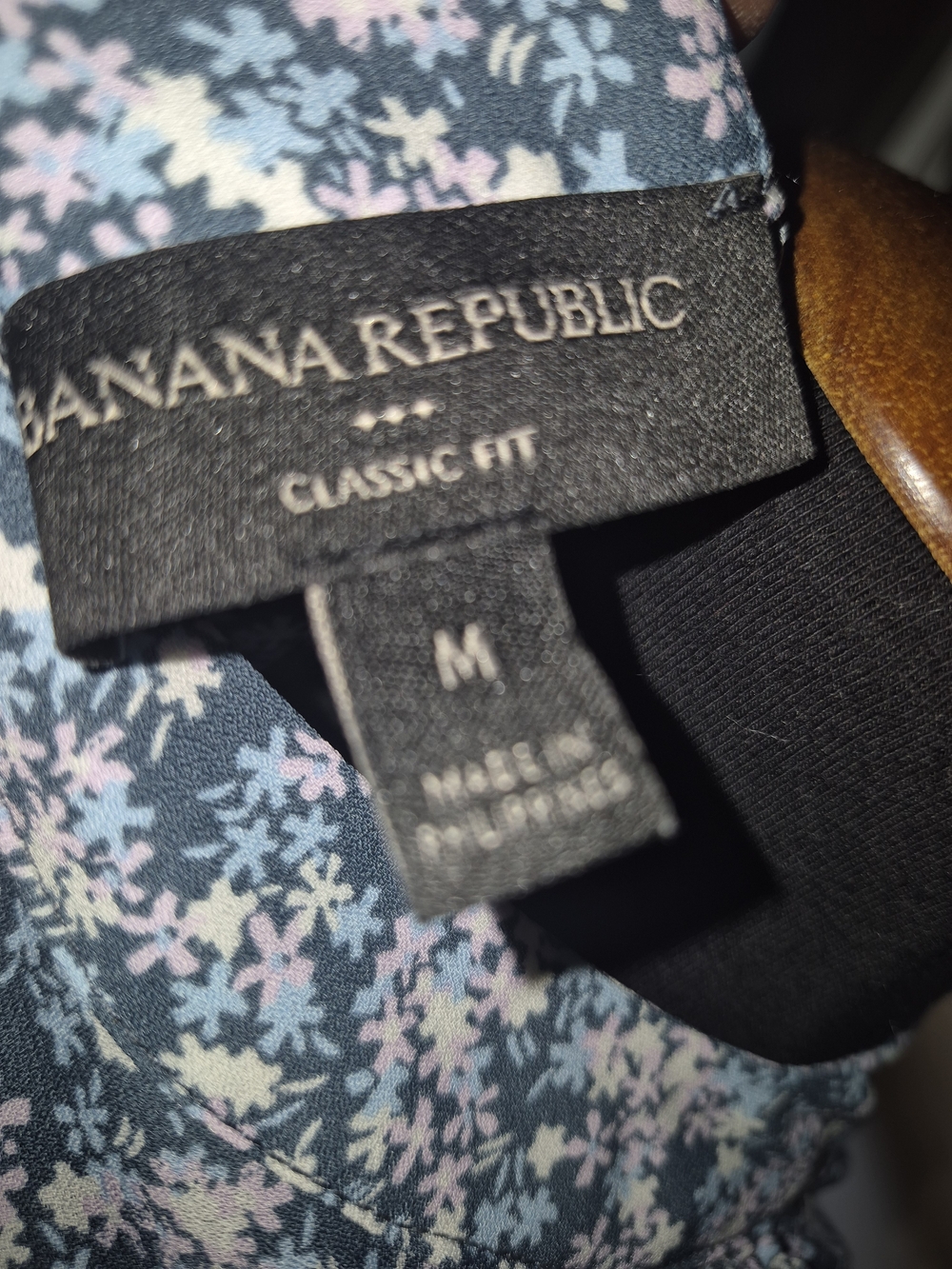 Banana Republic Women's Blue Floral Jeans - Classic Fit